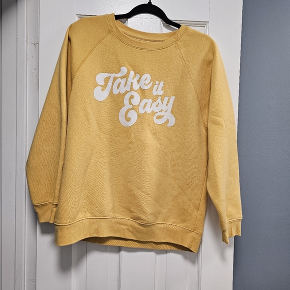 State of mine yellow sweatshirt - Picture 1 of 5